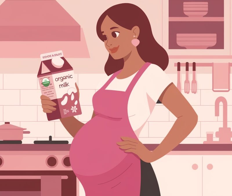 Can You Drink Organic Milk During Pregnancy? – Find Out If It’s Safe or Not!