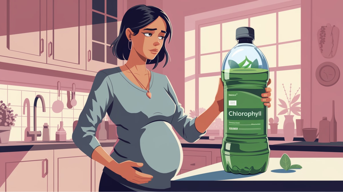 Can You Drink Chlorophyll Water During Pregnancy? – Find Out If It’s Safe or Not!