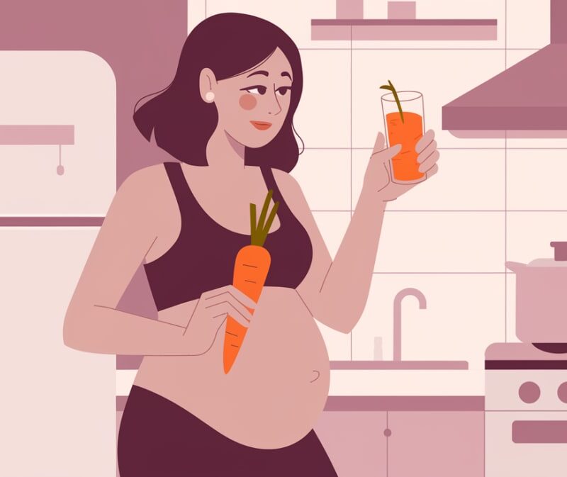 Can You Drink Carrot Juice During Pregnancy? – Find Out If It’s Safe or Not!