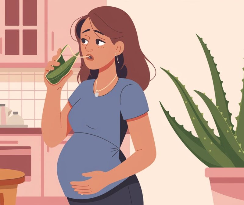 Can You Drink Aloe Vera Juice During Pregnancy? – Find Out If It’s Safe or Not!