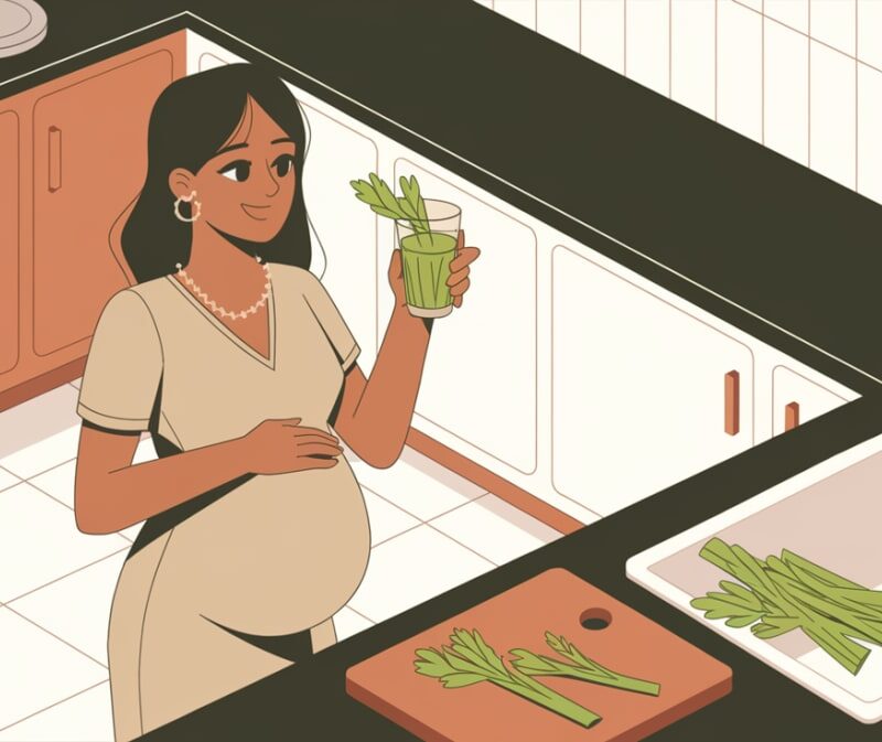 Can You Drink Celery Juice During Pregnancy? – Find Out If It’s Safe or Not!