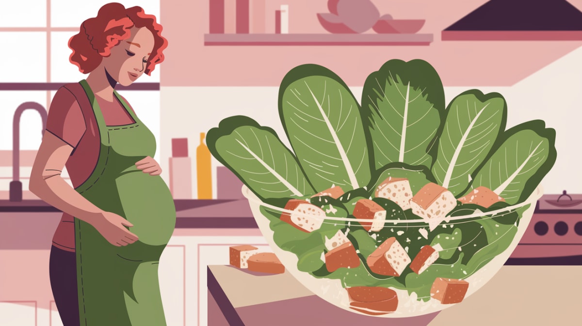 Can You Eat Caesar Salad During Pregnancy? – Find Out If It’s Safe or Not!