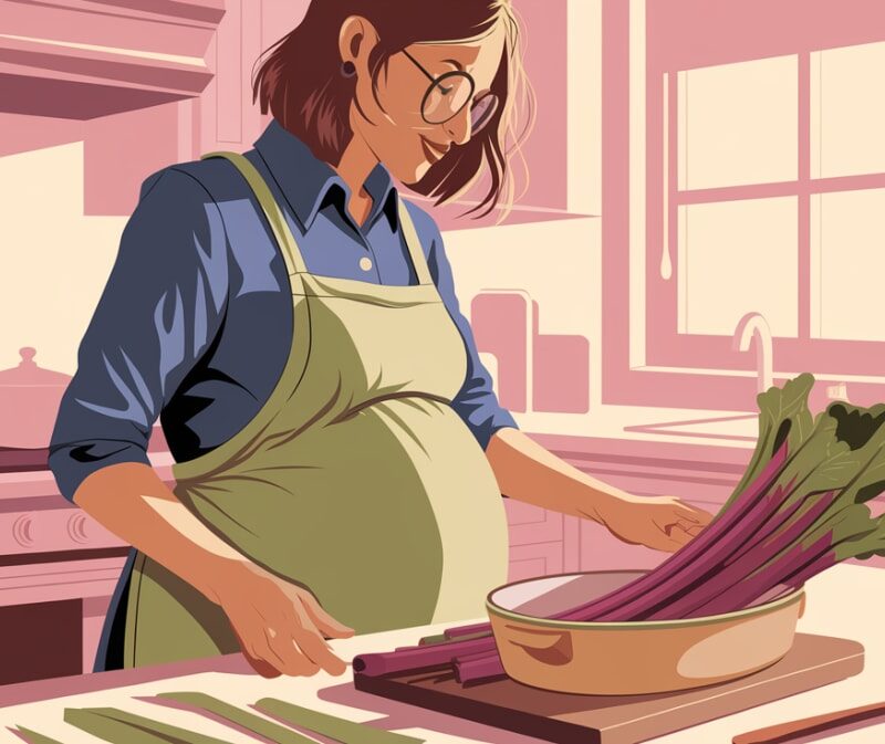 Can You Eat Rhubarb During Pregnancy? – Find Out If It’s Safe or Not!