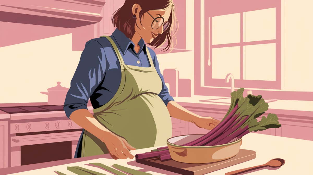 Can You Eat Rhubarb During Pregnancy? – Find Out If It’s Safe or Not!